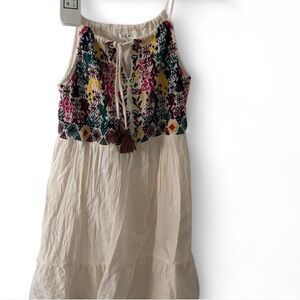 Anthropologie dress with tribal Embroidery NWT